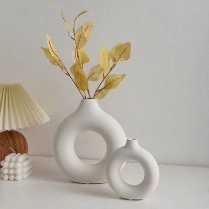 Donut flower pot