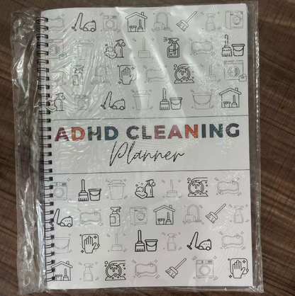 Doodle Family Cleaning Notebook