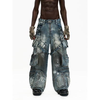 Doodle-stained jeans