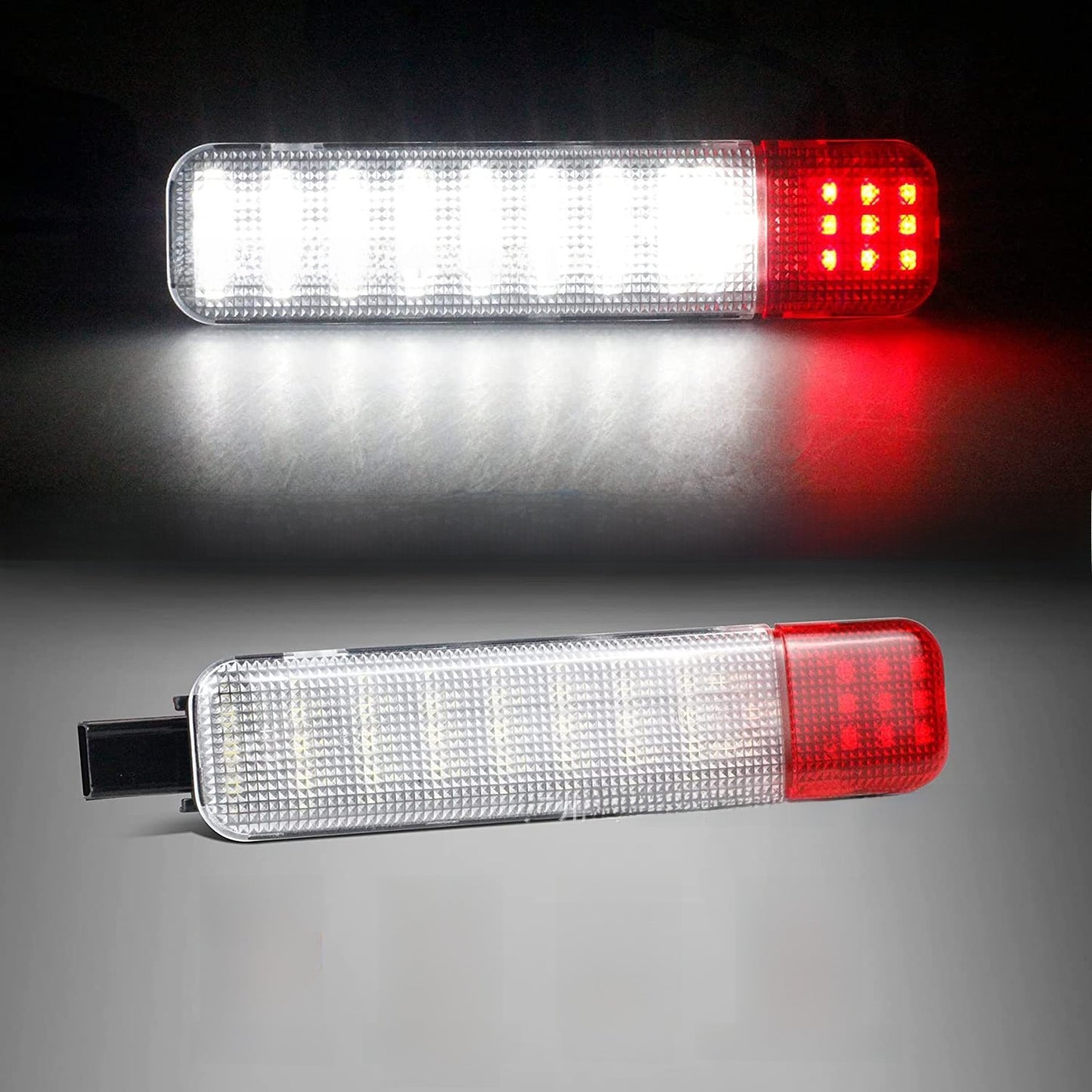 Door panel lights, vehicle lights