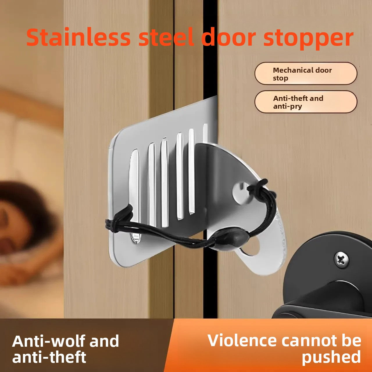 Door safety stop