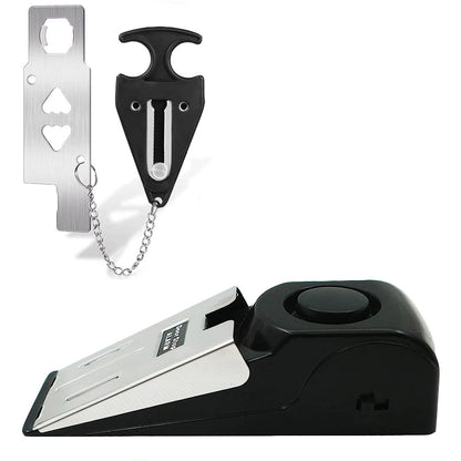Door Stop Alarm with Loud Anti-Theft Alert for Home and Hotel