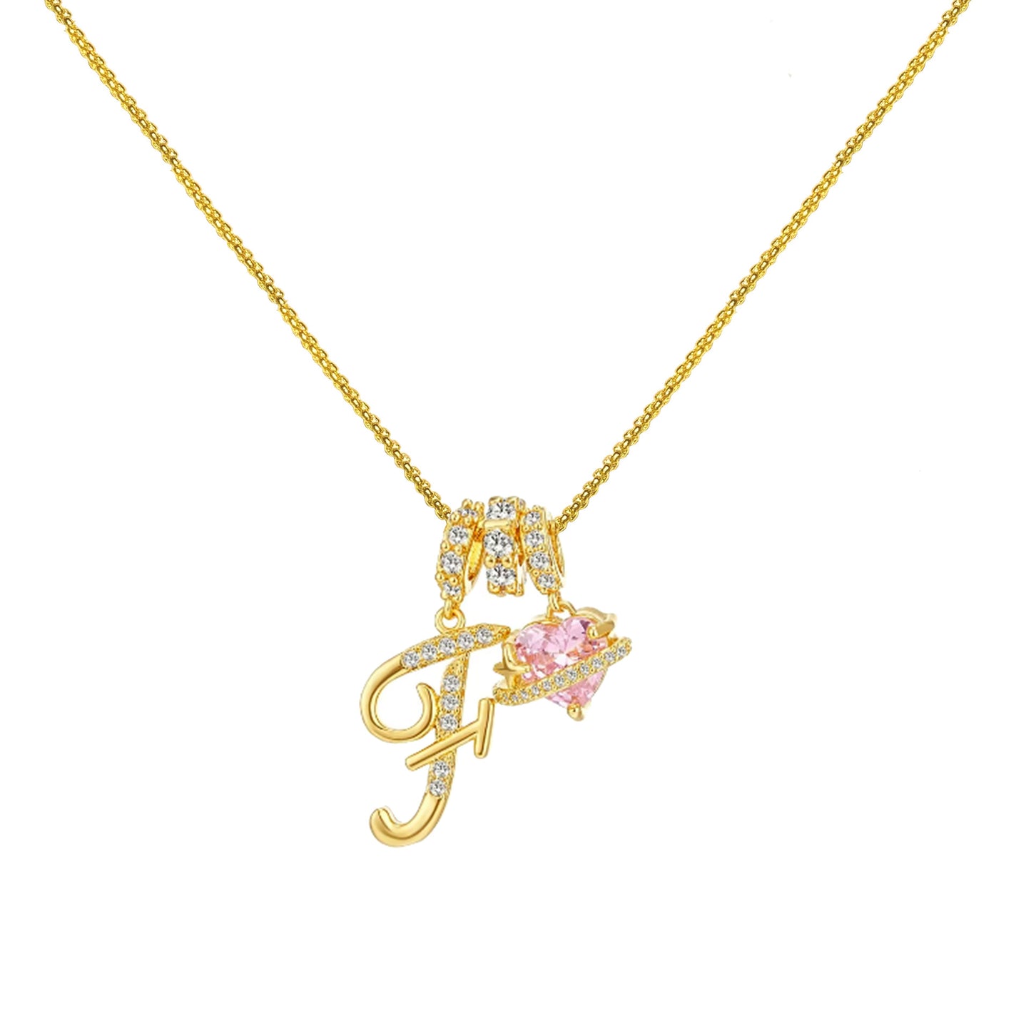 Dopamine 26 English Letter Necklace