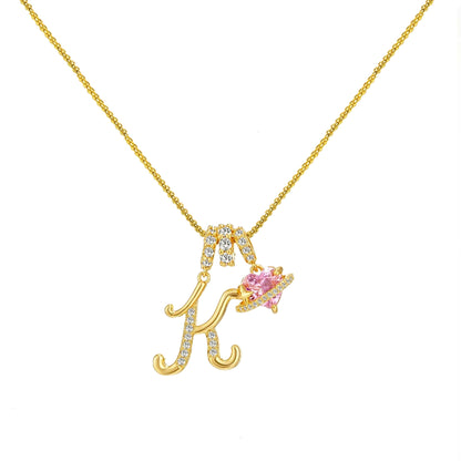 Dopamine 26 English Letter Necklace