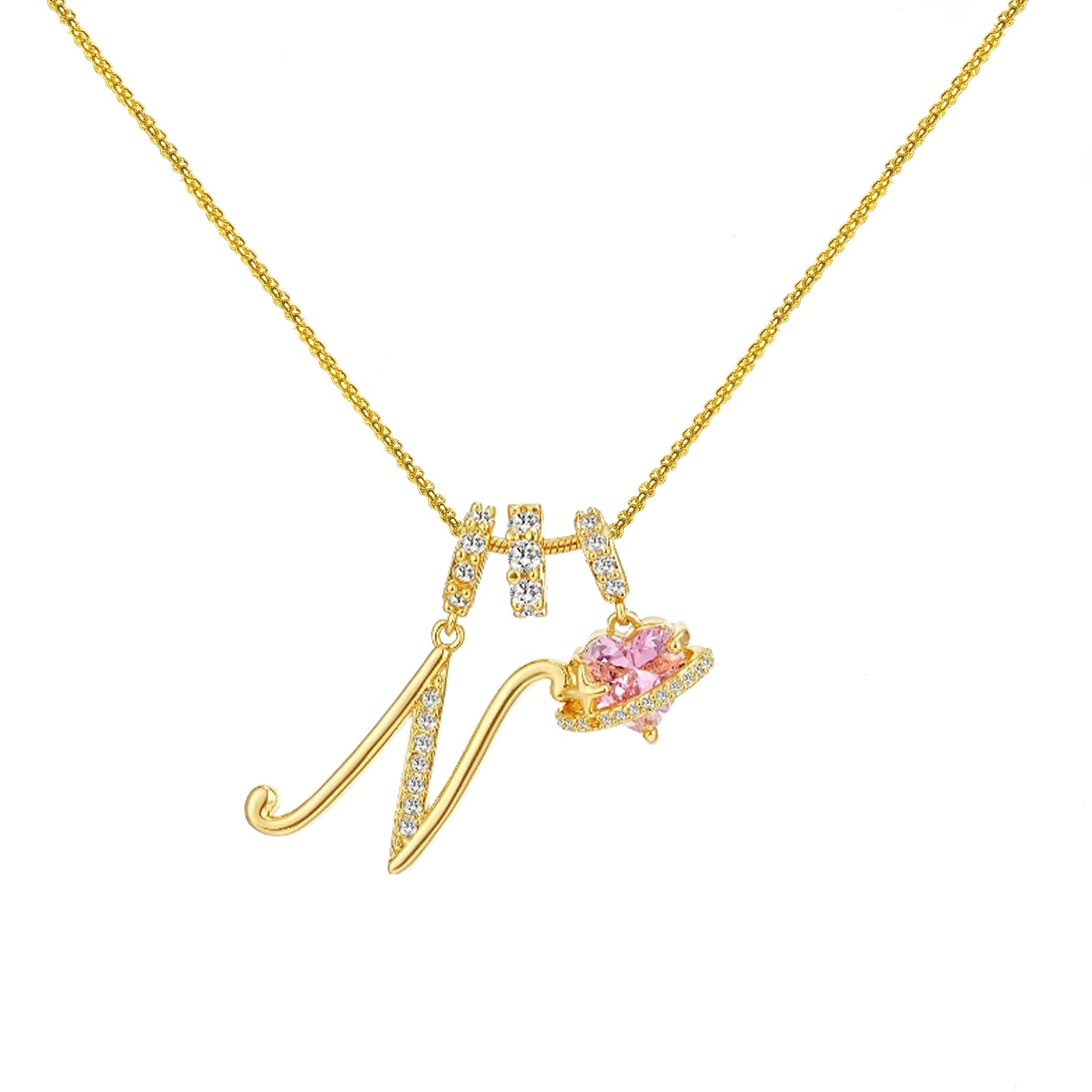 Dopamine 26 English Letter Necklace
