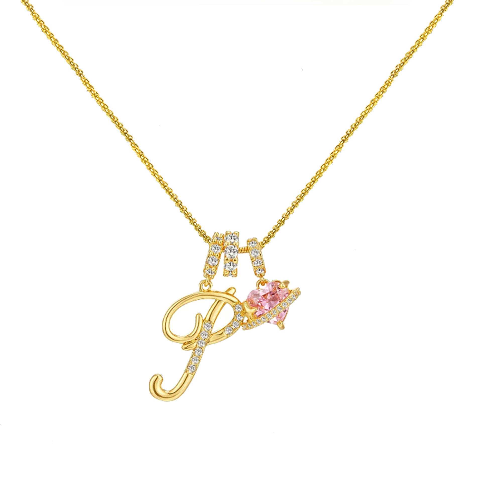 Dopamine 26 English Letter Necklace