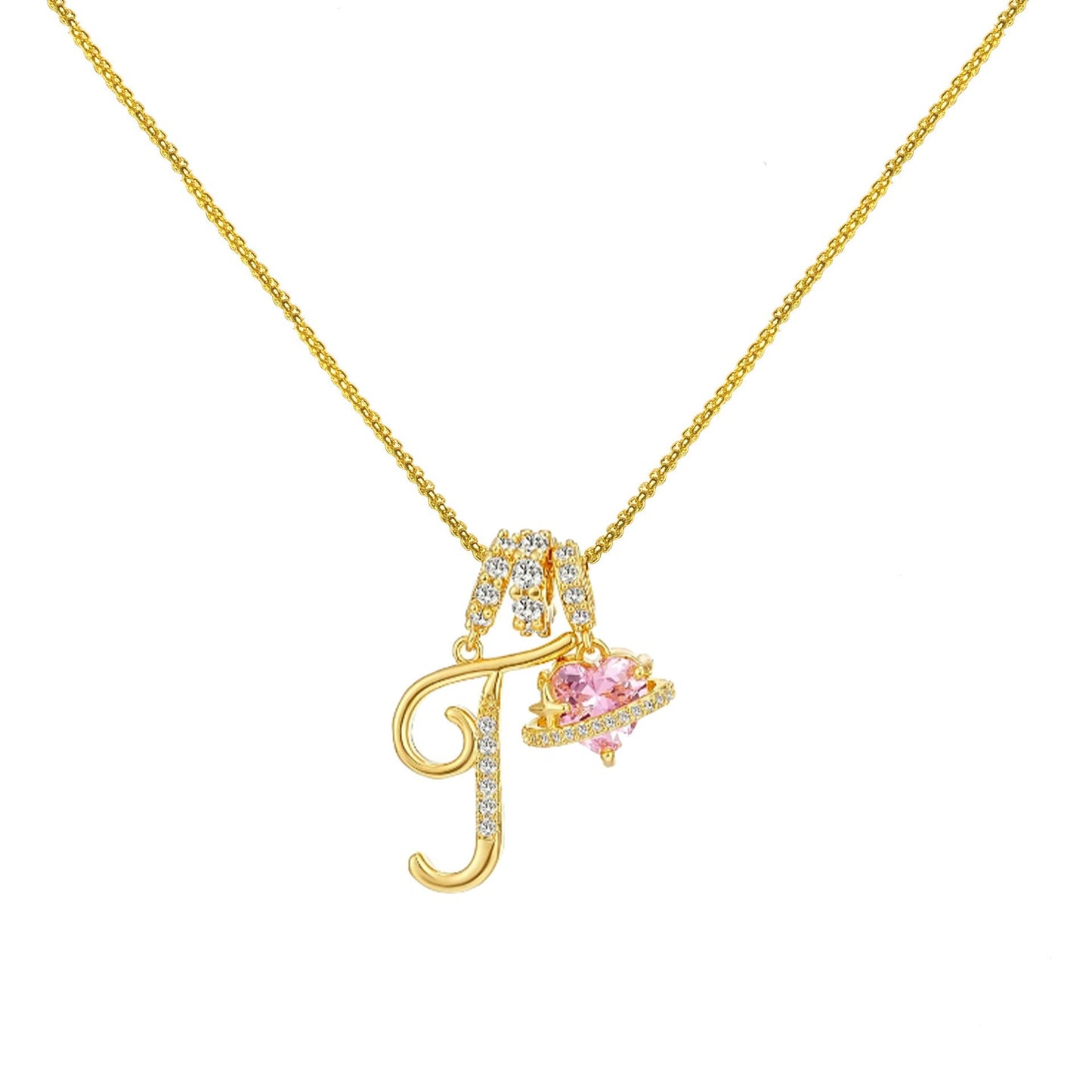 Dopamine 26 English Letter Necklace