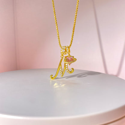 Dopamine 26 English Letter Necklace