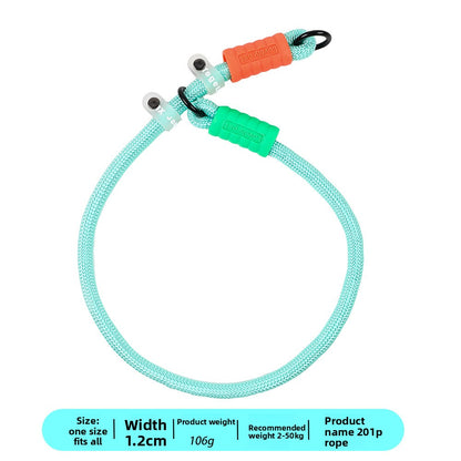 Dopamine Color Pet Leash and Collar Set