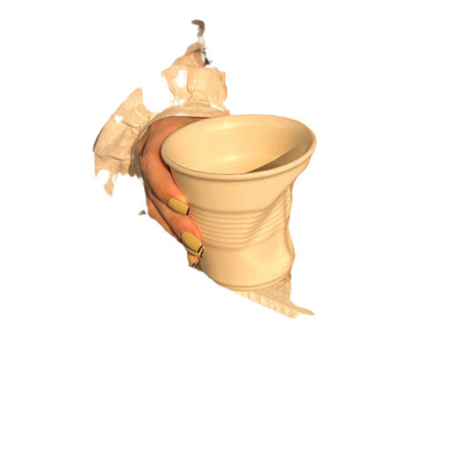 Dopamine-colored ceramic water cup