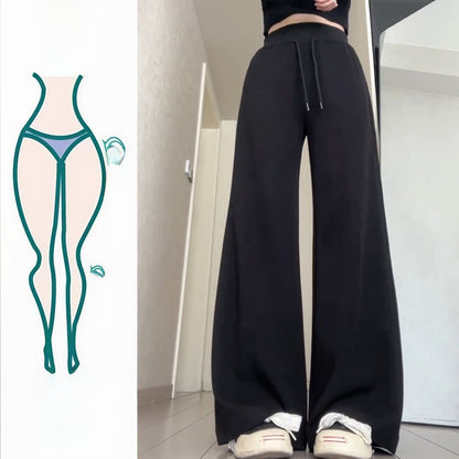 Dopamine Pink Wide Leg Sweatpants