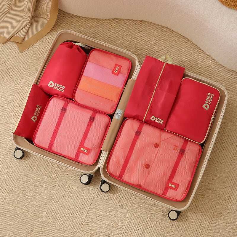 Dopamine Travel Storage Seven-piece Set