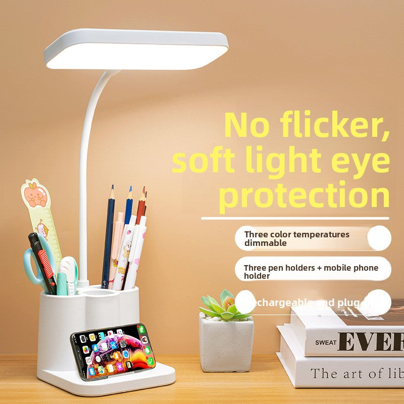 Dormitory desk eye-protection lamp