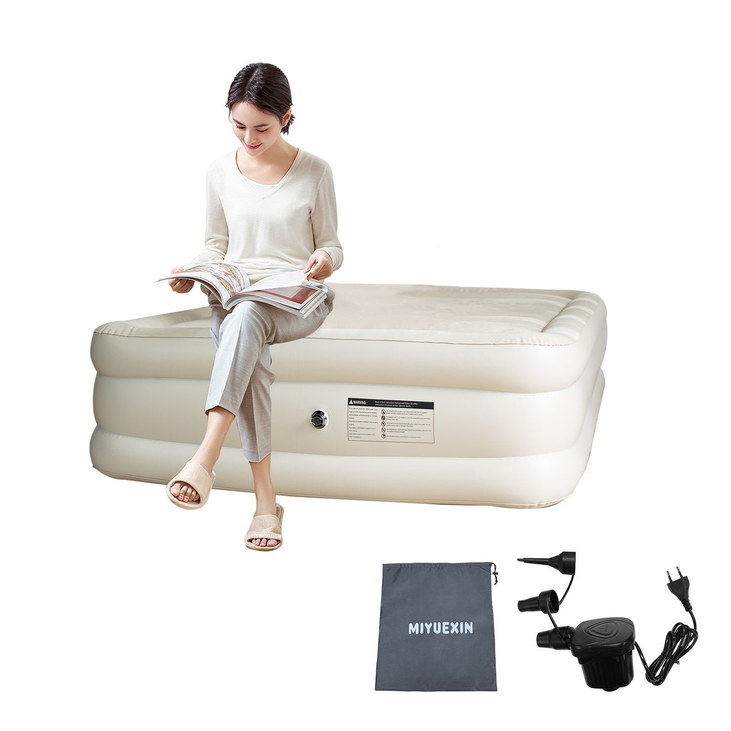 Double Automatic Inflatable Mattress