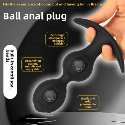 Double Ball Anal Plug