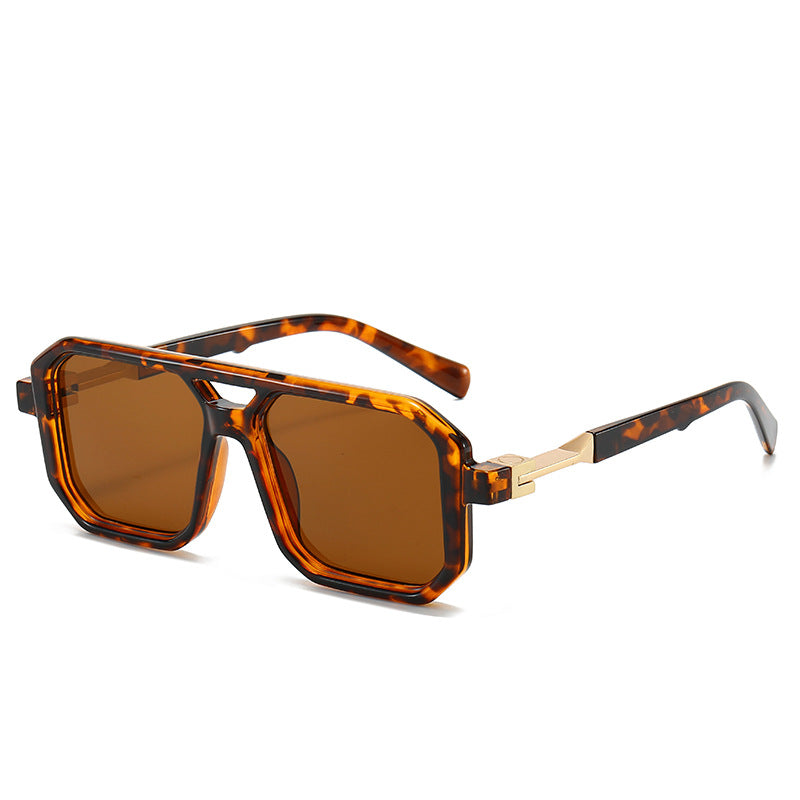 double beam sunglasses fashion