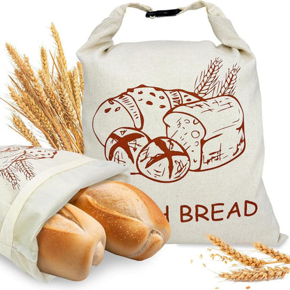 Double Beeswax Bread Bag