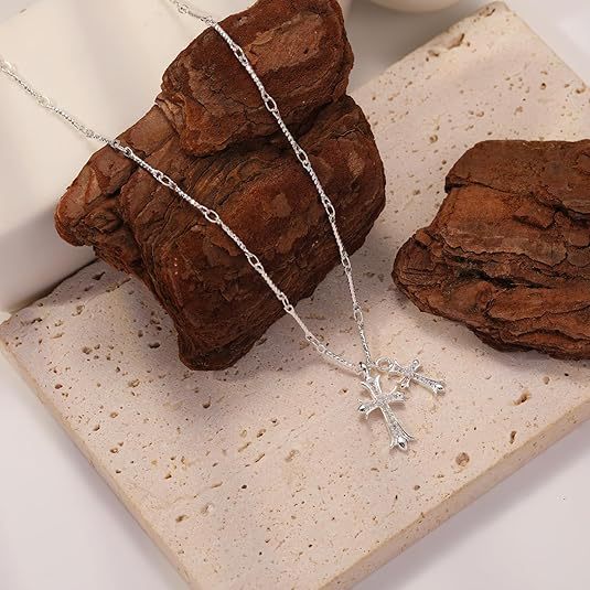 double cross pendant