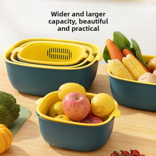 Double Draining Basket