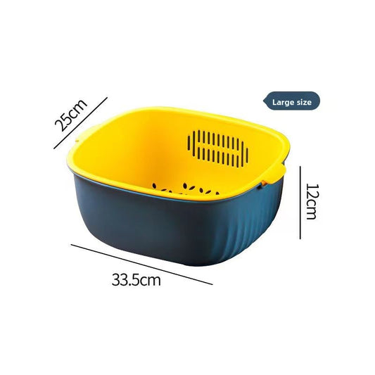 Double Draining Basket