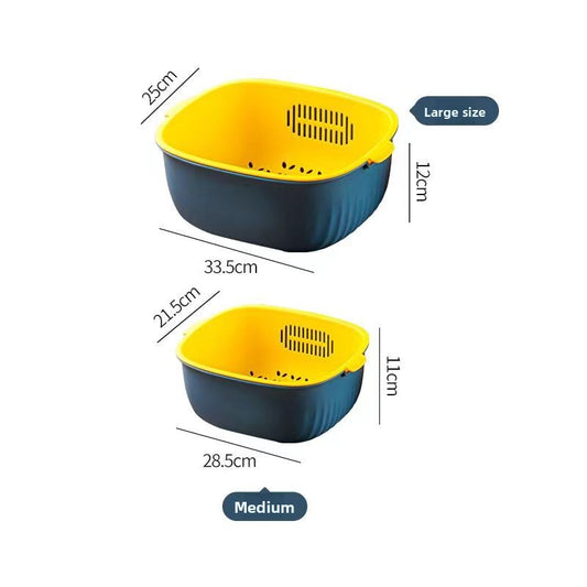 Double Draining Basket