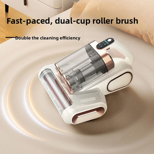 Double Dust Cup Rolling Brush Dust Removal Device