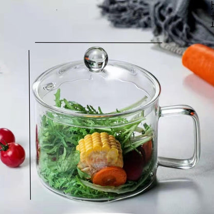 Double-Ear Glass Pot