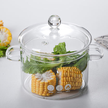 Double-Ear Glass Pot