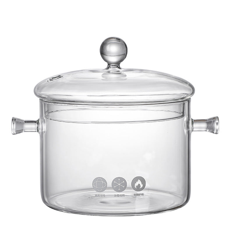Double-Ear Glass Pot