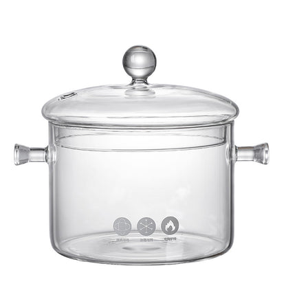 Double-Ear Glass Pot