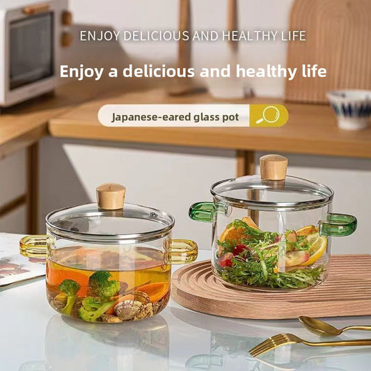 Double-eared household noodle cooking POTS and bowls