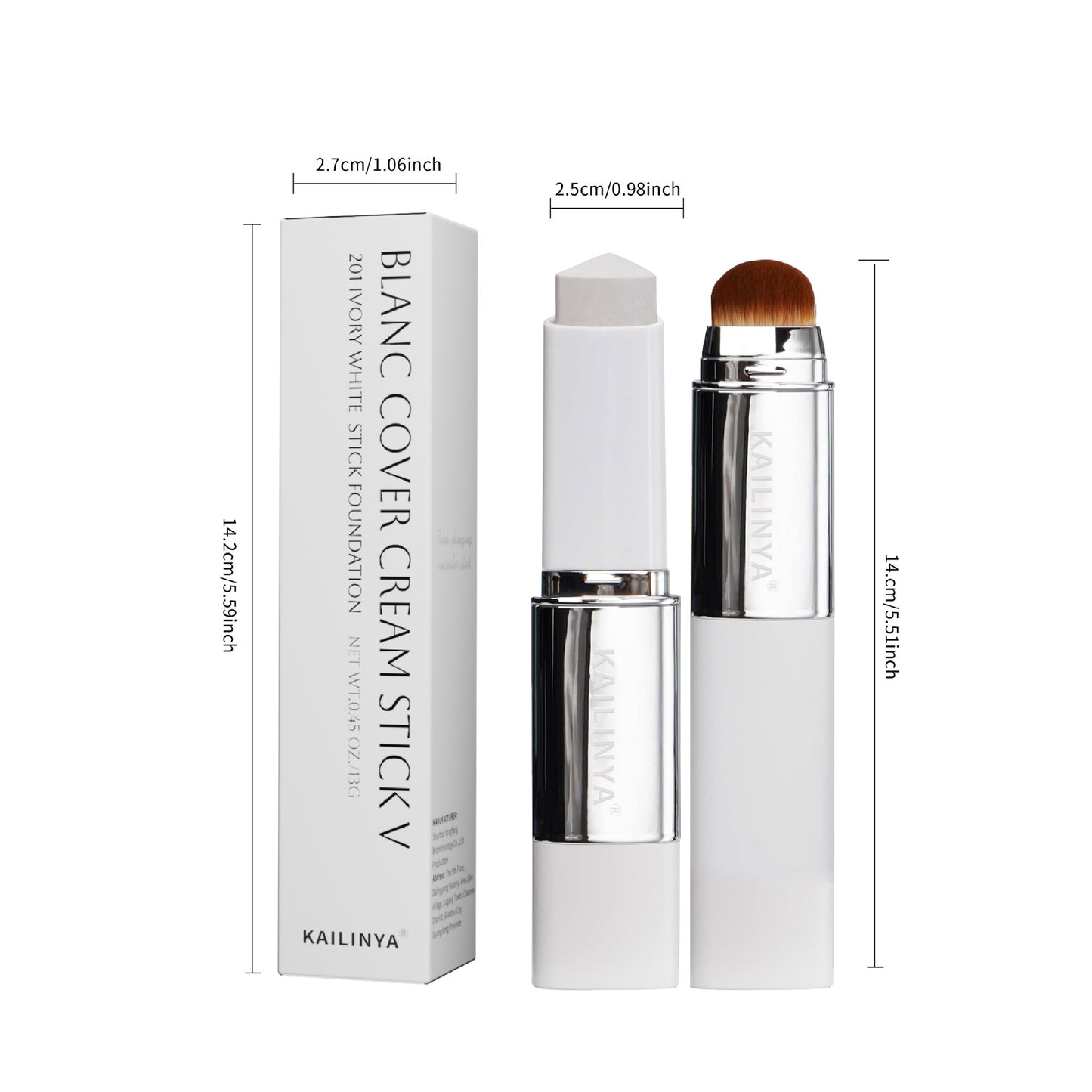 Double Ended Color Changing Foundation Stick