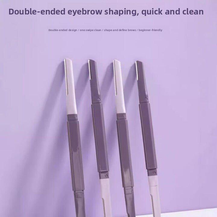 Double Ended Eyebrow Trimmer Tool