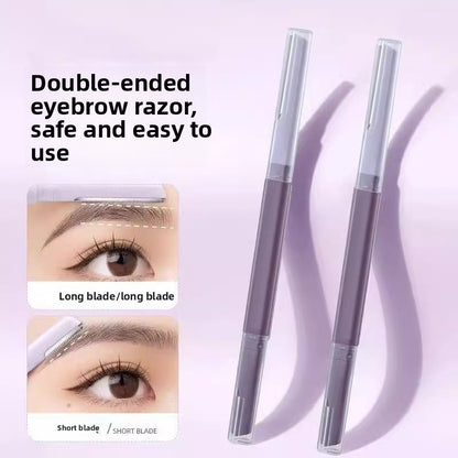 Double Ended Eyebrow Trimmer Tool