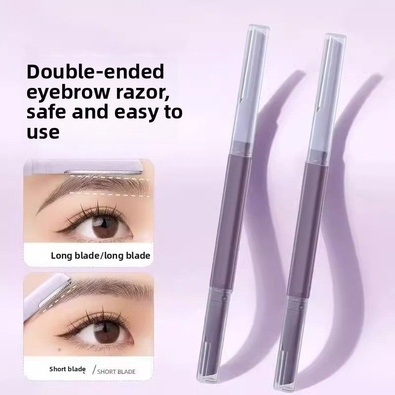 Double Ended Eyebrow Trimmer Tool