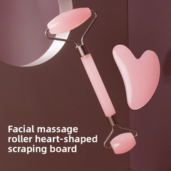 Pink double roller+scraping board boxed