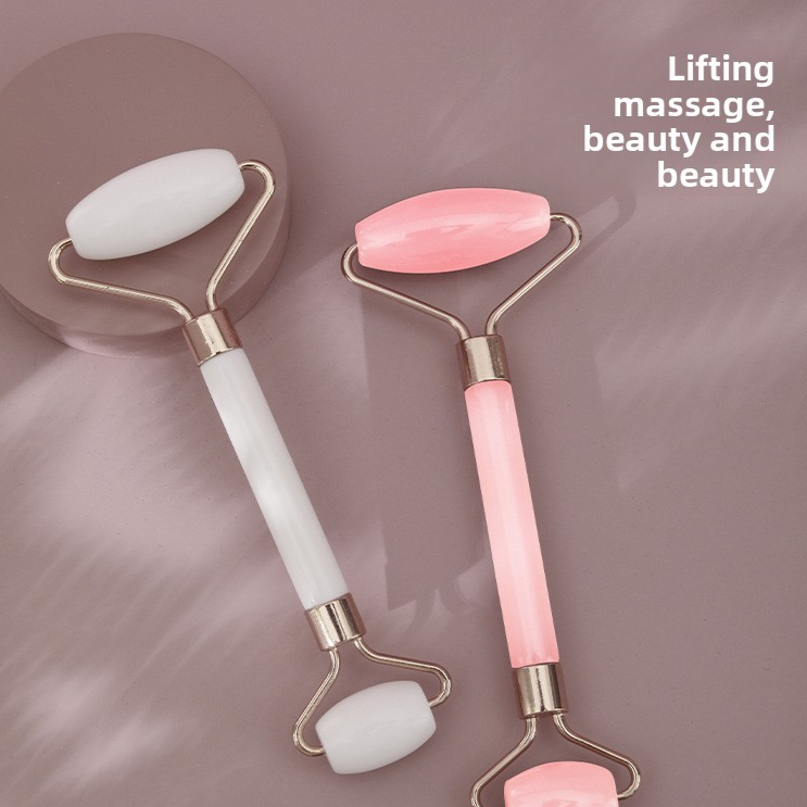 Double-Ended Facial Massage Roller and Scraping Board