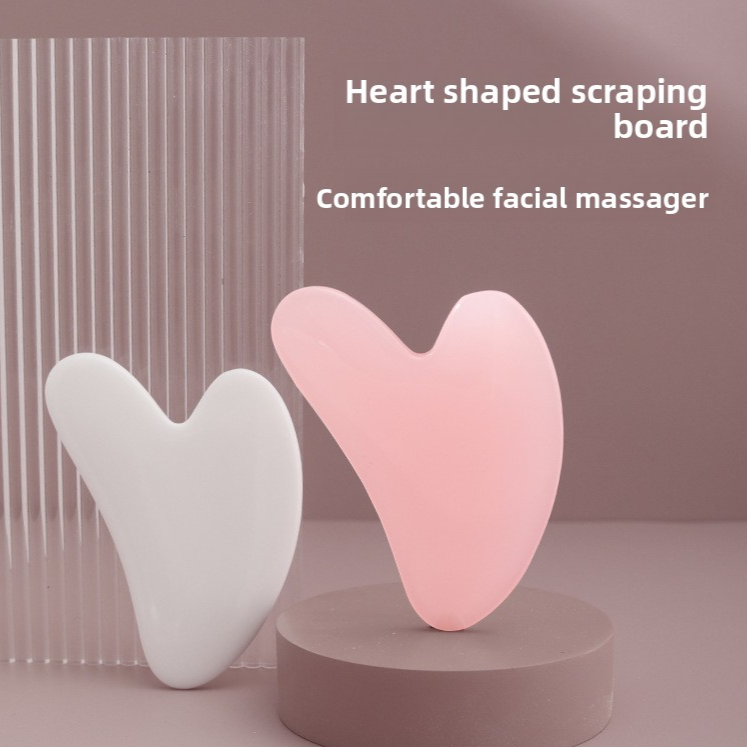 Double-Ended Facial Massage Roller and Scraping Board