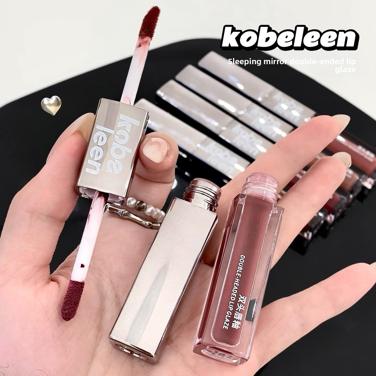 Double Ended Lip Glaze Velvet Matte Moisturizing Lipstick