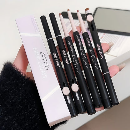 Double Ended Matte Lip Liner with Brush