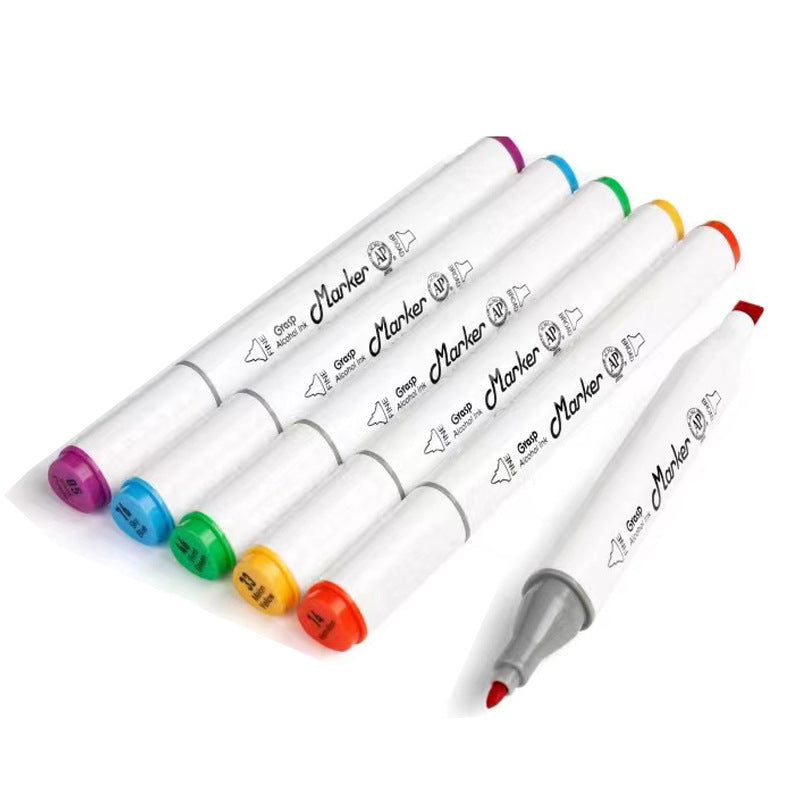 Double-Ended Oily Ink Marker Pens