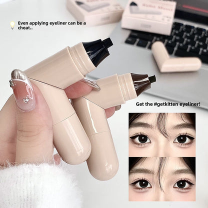 Double Ended Stamp Eyeliner Pen