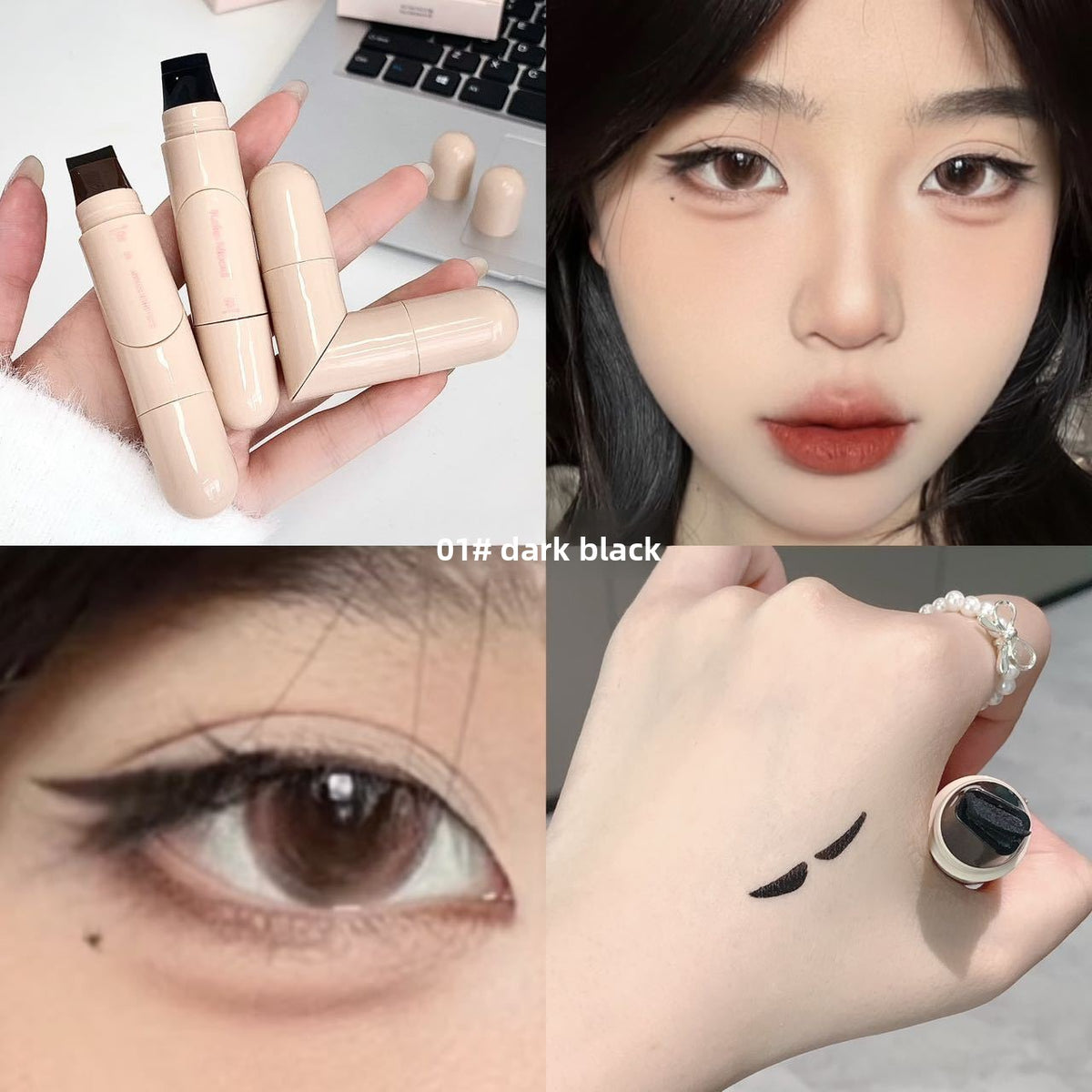 Double Ended Stamp Eyeliner Pen