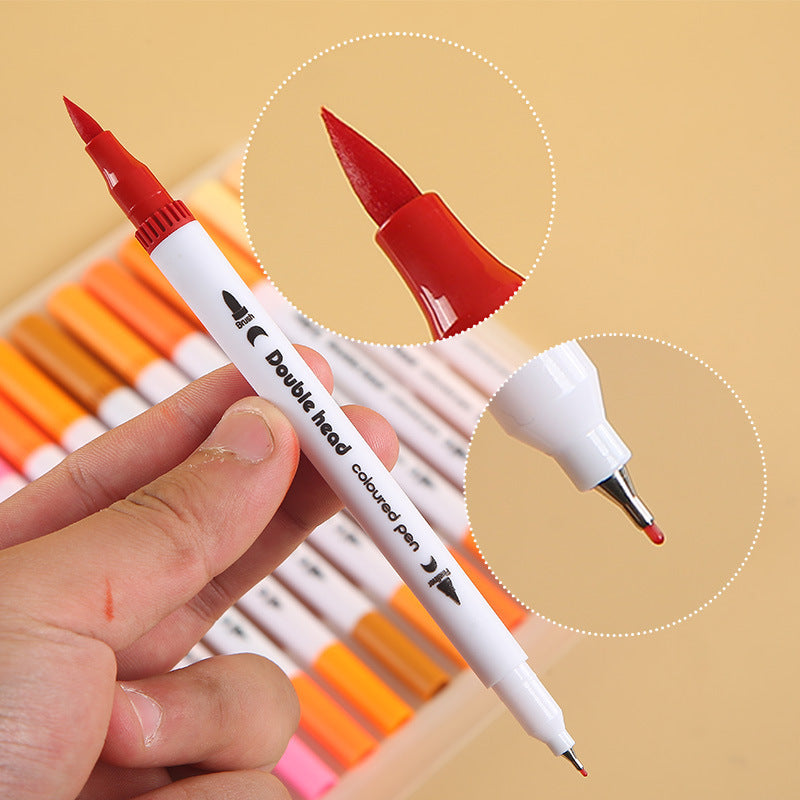 Double-ended Washable Watercolor Pens Set for Kids