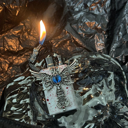 Double-flame handmade lighter
