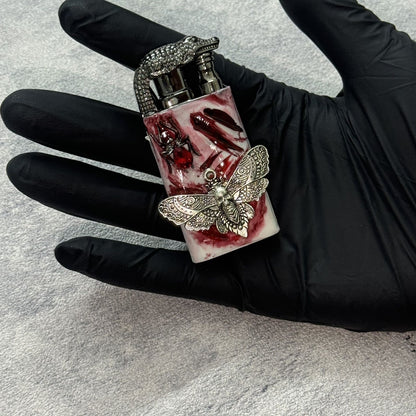 Double-flame handmade lighter