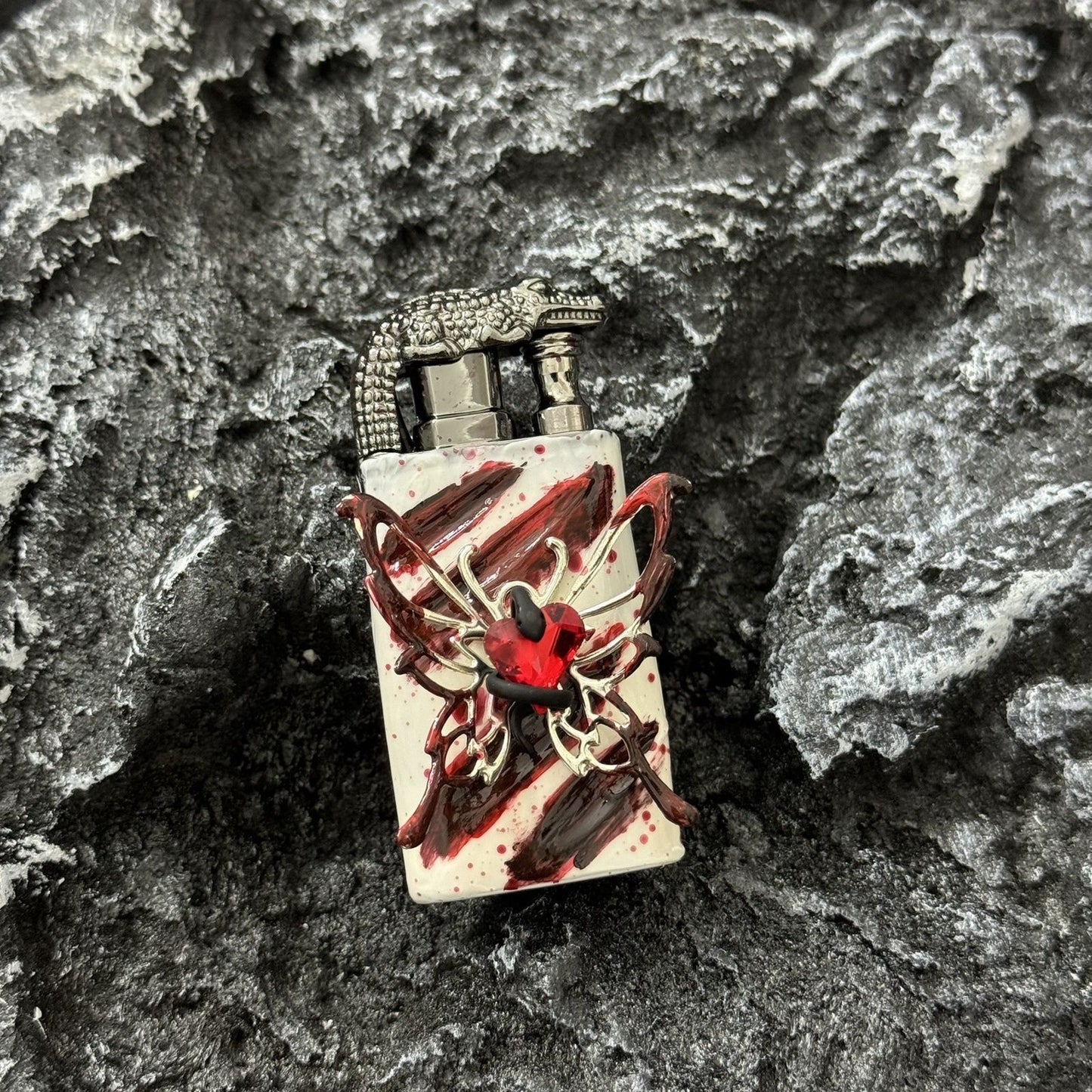 Double-flame handmade lighter