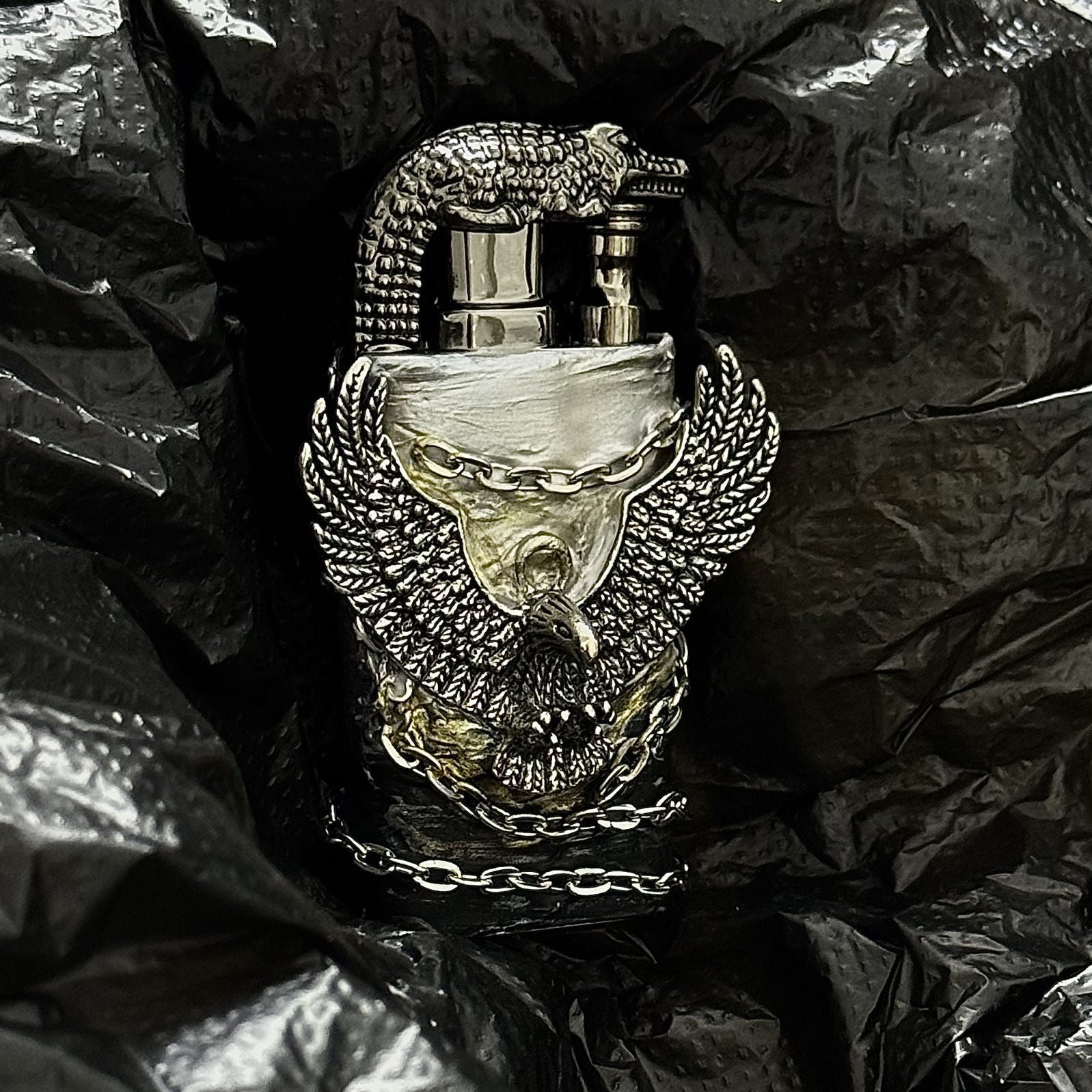 Double-flame handmade lighter
