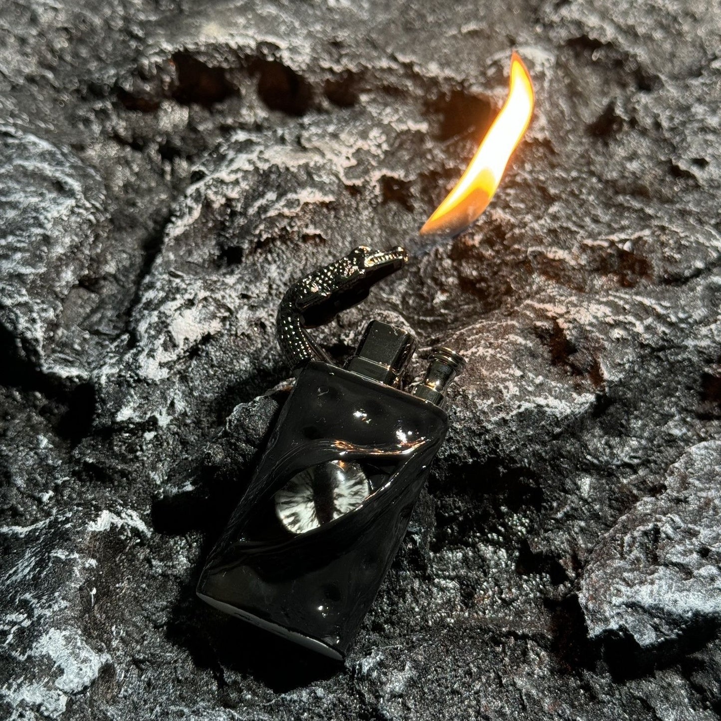 Double-flame handmade lighter