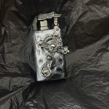 Double-flame handmade lighter
